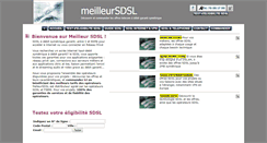 Desktop Screenshot of meilleursdsl.fr